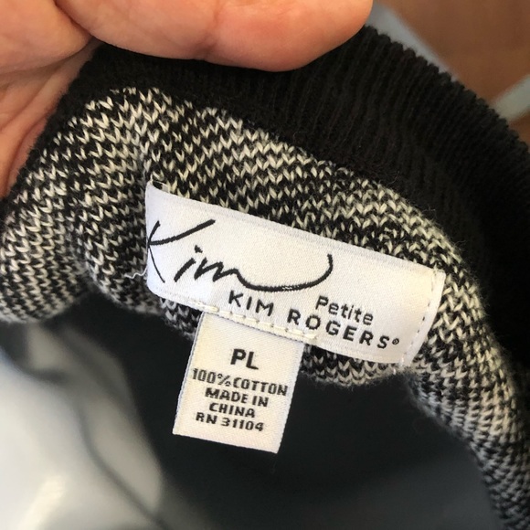 Kim Rogers Houndstooth Sweater - Picture 4 of 5